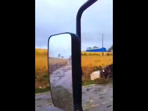 Tornado entre Faxinal dos Guedes e Xanxerê SC.