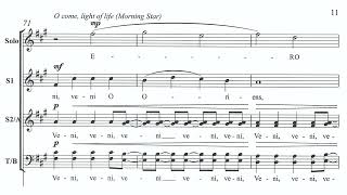 Veni Veni Emmanuel M.J. Trotta SATB Teaching Video
