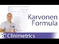 The Karvonen Formula For Target Heart Rate Calculation