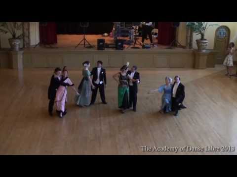 Danse Libre - National Two-Step Lancers at Santa Clara Vintage, Waltz, and Swing Weekend 2013