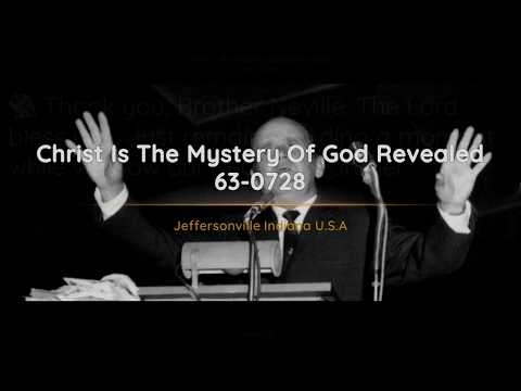 63-0728 Christ Is The Mystery Of God Revealed | William Branham