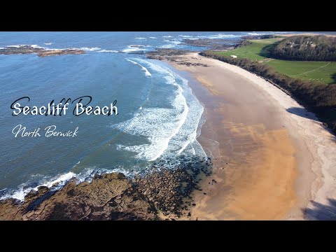 Seacliff Beach - North Berwick - Scotland | 4K | DJI Mini2