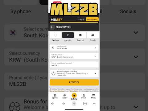 Melbet promo code South Korea 2025🇰🇷. Melbet account registration South Korea