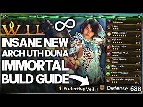 Monster Hunter Wilds - New Best OP AT Immortal Build - NEVER Cart & Highest Damage - All 14 Weapons!