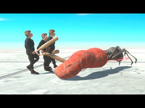 ANGRY JOE & BLADE WORM vs EVERY UNIT   Animal Revolt Battle Simulator