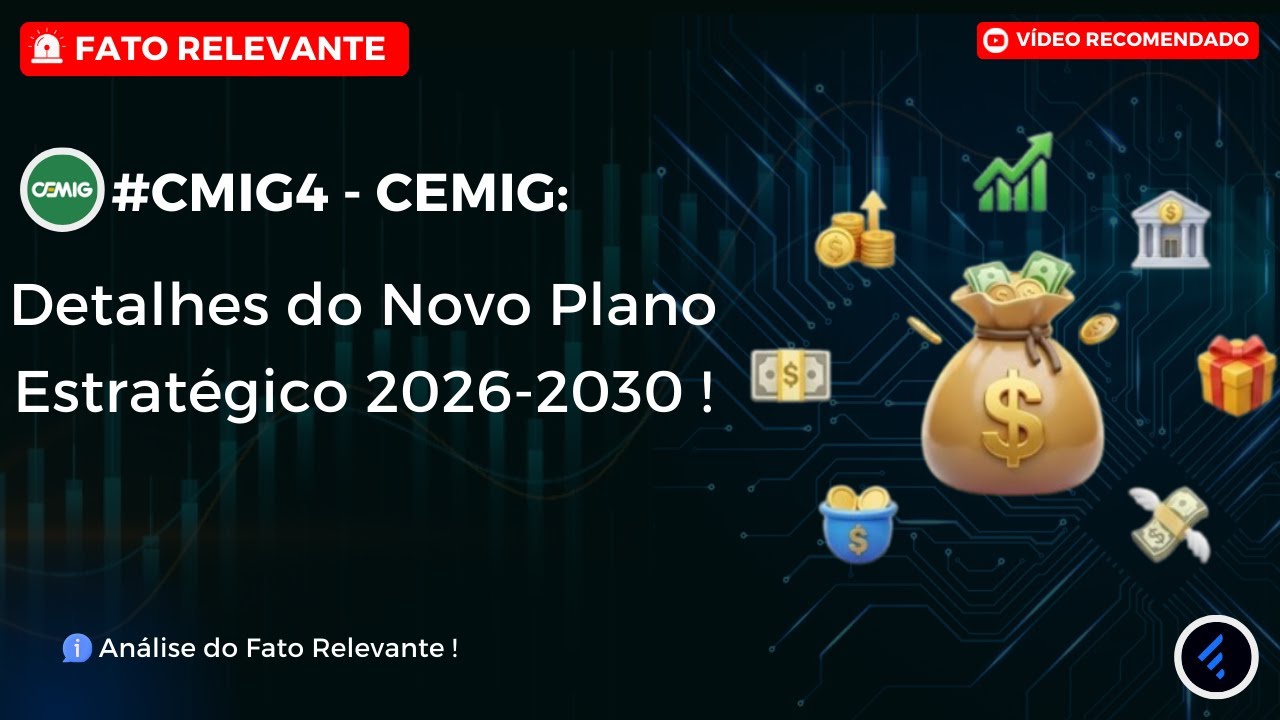 Raio-X CMIG4: O Plano Estratégico de R$ 44 Bilhões da Cemig e o Impacto na Distribuição e Dividendos