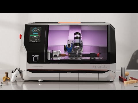 Rownd CNC Lathe - The World’s First Consumer And Hobbyist-Friendly CNC Machine