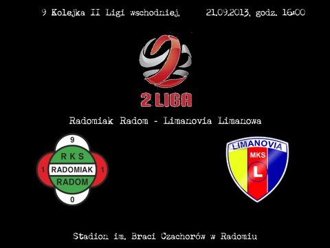 Radomiak Radom - Limanovia Limanowa 3:0 skrót meczu [21/09/2013]