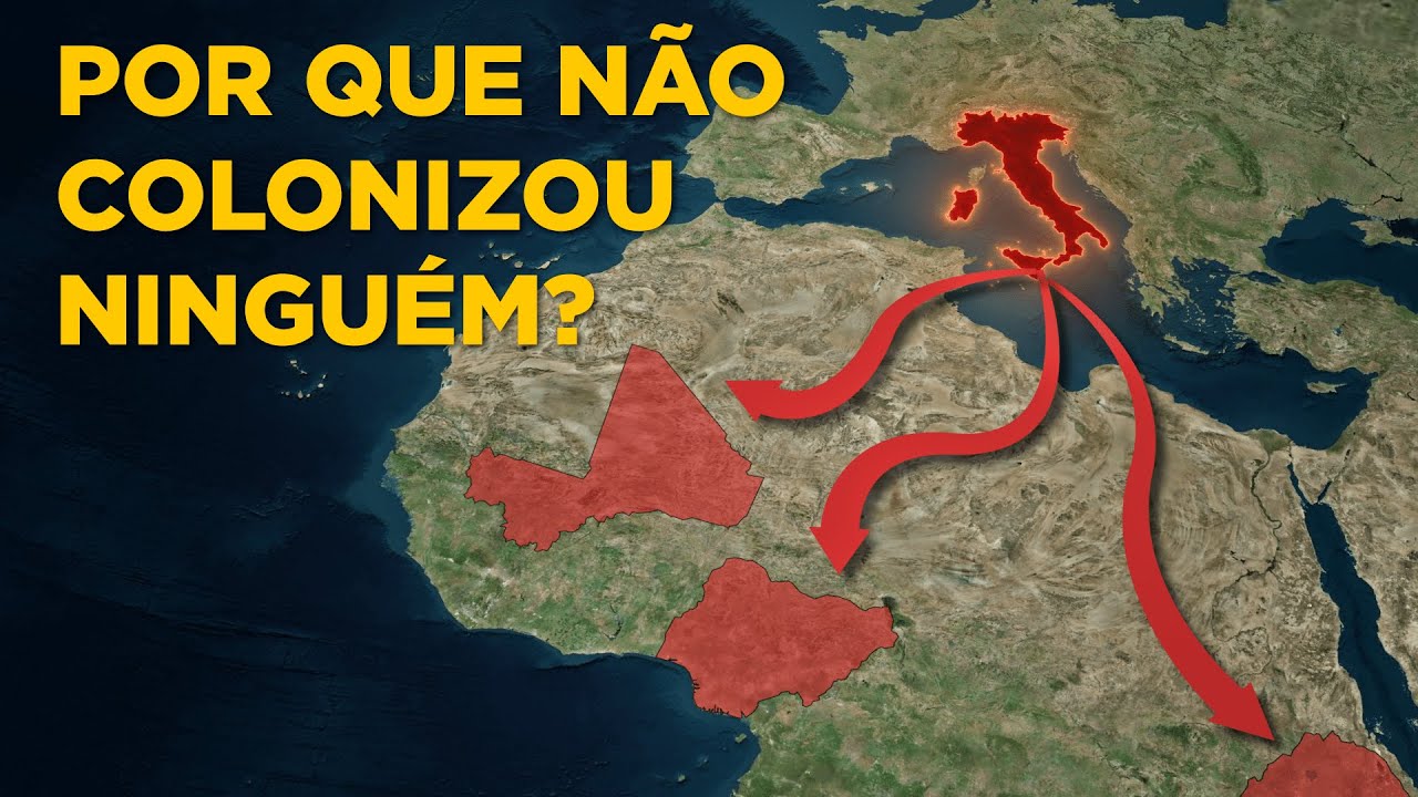 Por que a ITÁLIA não colonizou ninguém?