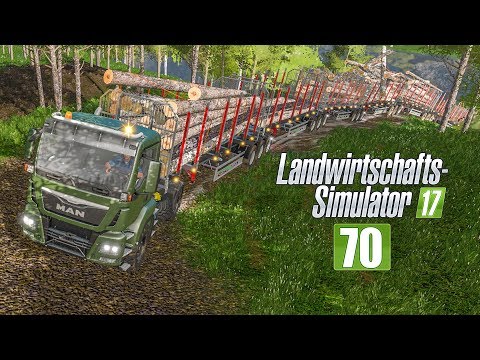 LS17 Forst #70 - Mit XXXXL-Anhängerschlage stecken geblieben! I LANDWIRTSCHAFTS-SIMULATOR 17