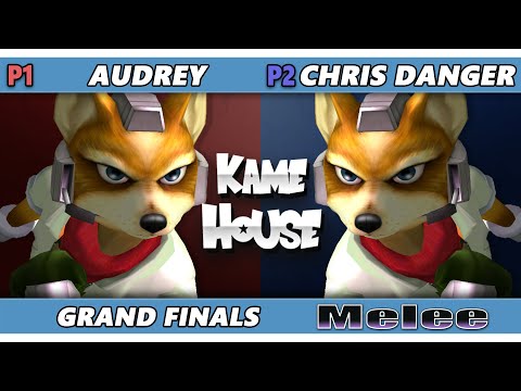 Kame House 94 GRAND FINALS - Chris Danger (Fox) Vs. Audrey (Fox) Smash Melee - SSBM