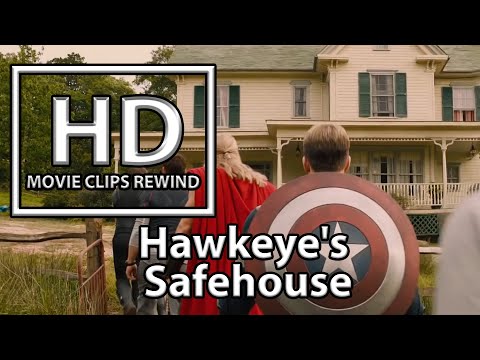 Hawkeye's Safehouse | Avengers Age of Ultron 2015 | Movie Clips Rewind