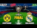 FC 24 - Borussia Dortmund vs Real Madrid - Champions League 2024 Final Match Gameplay