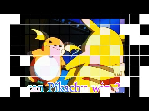 Ash pikachu vs Raichu full battle