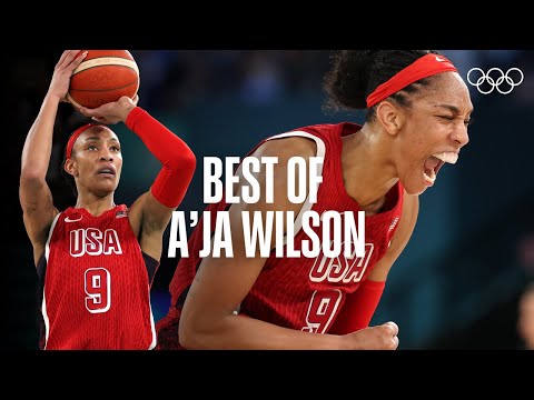 A’ja Wilson: From WNBA Star to Olympic MVP 😎🇺🇸 | Athlete Highlights