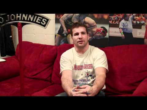 Inteview w/SJU Head Wrestling Coach Brandon Novak - 2011 NCAA Championships