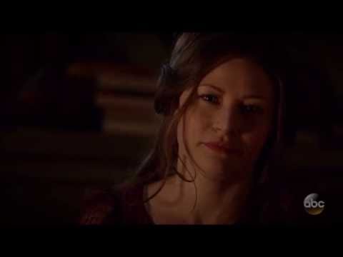 Once upon a time 6x03  -  Belle listens to Rumple's tape