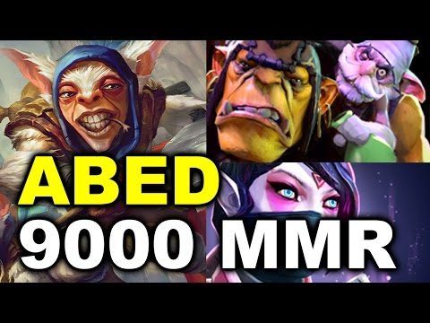 ABED NEW 9000 MMR! - TOP 1 AMERICA LADDER DOTA 2