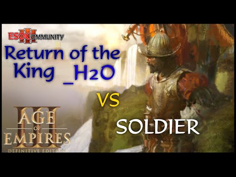 [AoE3:DE] _H2O vs SoldieR - casted by Aussie_Drongo and JaileD