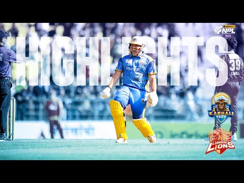 M7| Karnali Yaks vs Lumbini Lions | NPL HIGHLIGHTS