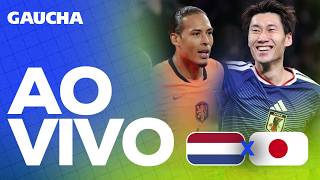 AO VIVO: HOLANDA x JAPÃO | GRUPO F - COPA DO MUNDO | 14/06/2026