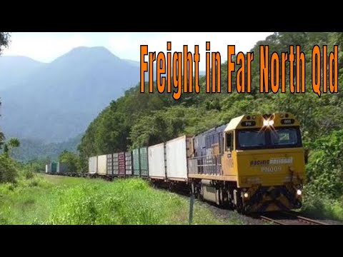 PN Intermodal Freight Train in Far North Queensland, Australia @kartwheelkarl #trains #qr #railway
