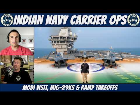 US Navy Fighter Pilots React: INS Vikrant — India’s New Flagship Carrier in Action!