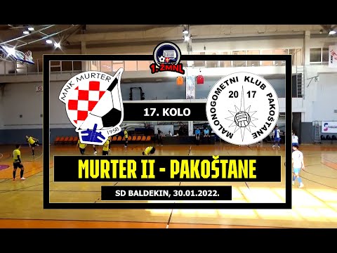 ŽMNL: MURTER II - PAKOŠTANE  1:7, 30.01.2022.