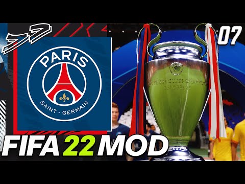 LAST CHAMPIONS LEAGUE FINAL OF FIFA 21!!😔 - FIFA 22 PSG Career Mode Modded EP7