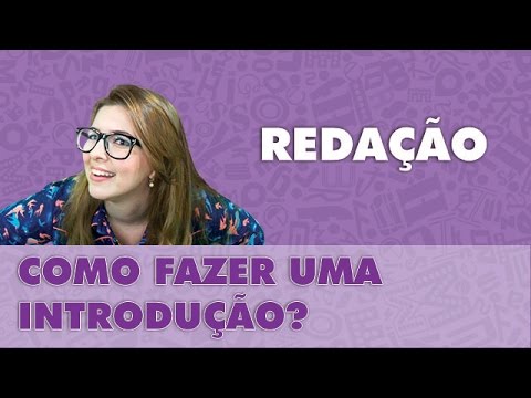 Prof. Pamba: Como fazer uma introdução? - Redação #5