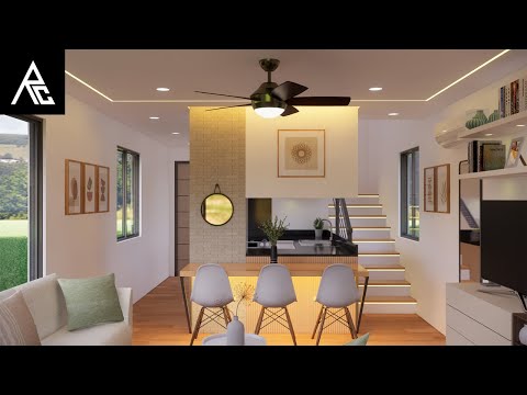 Magical Tiny House Design Idea (4x8 Meters Only)