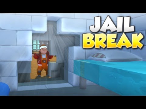 SNEAKY JAILBREAK! - Scrap Mechanic Multiplayer Gameplay - Cops & Robbers Challenge