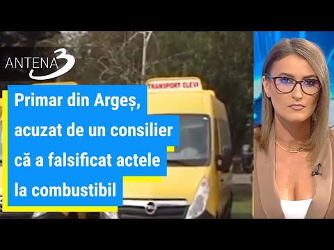 Primar din Argeş, acuzat de un consilier că a falsificat actele la combustibil