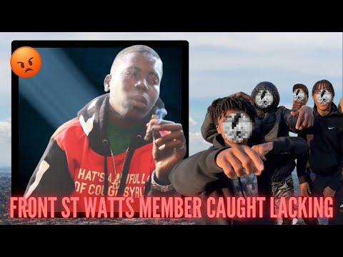 Front street watts crip member pimp pimp caught lacking‼️after dissing rivals‼️here what happened 