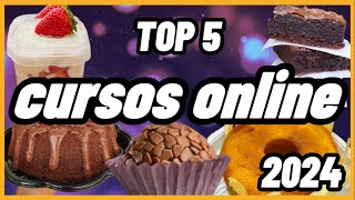Top 5 Melhores Cursos de CONFEITARIA Online 2024 - Para INICIANTES - Brigadeiro Gourmet, Bolo e mais