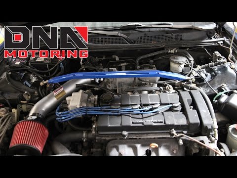 How to Install 88-00 Honda Civic Front Upper Strut Bar