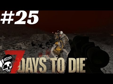 7 Days to Die PL #25 - Potężna Horda Atakuje 56 Dzień Alpha 15