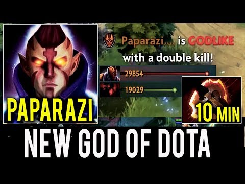 WTF 10 Min BATTLE FURY 7.06f META Anti-Mage - God of Dota by Paparazi 9k MMR Dota 2