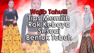 Download lagu Cara Memilih Model Rok Kebaya Sesuai Bentuk Tubuh Termasuk Untuk Orang Gemuk Dan Pendek @kebayarosi mp3