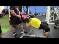 ROBIN STRAND - Chest training with 19 YEAR OLD BEAST Liam Hadall!!