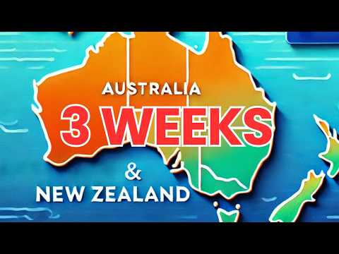 Australia & New Zealand in 3 Weeks: A Dream Trip for First-Time Visitors!