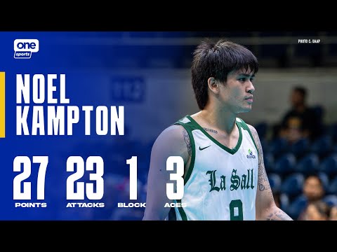 Noel Kampton DETONATES 27 POINTS vs. ATENEO | UAAP SEASON 87 MEN'S VOLLEYBALL ROUND 2 | HIGHLIGHTS