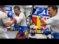 MANNY PACQUIAO THROWING KNOCKOUT UPPERCUTS! LOOKING TO RIP ERROL SPENCE JR’S HEAD OFF IN WORKOUT
