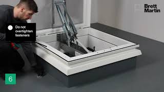 How To Install An AOV Smoke Vent Dome On An Upstand