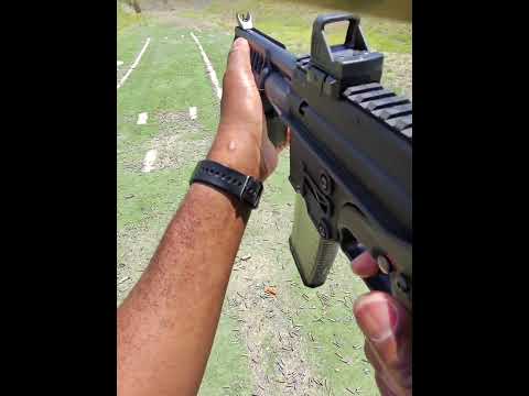 First Shots out of the Kel-tec PLR-16 Defender