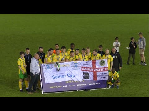 Oakham United FC v Warboys Town FC - Peterborough Senior Cup Final 2023/24
