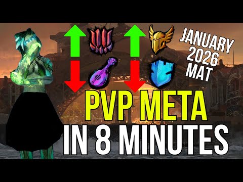 Top 5 META PvP Builds – January 2026 GW2 EU mAT