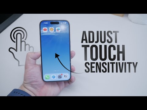 How to Adjust Touch Screen Sensitivity on iPhone (tutorial)