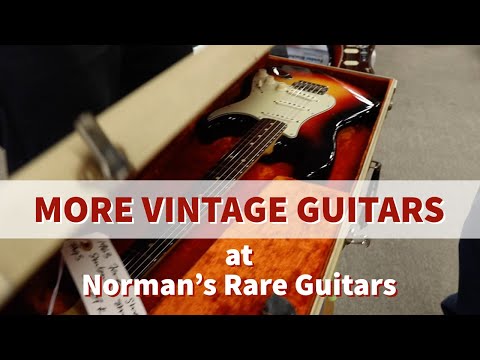 Vintage Guitars came back to Norman's Rare Guitars