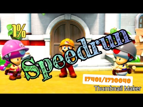 20 second on/off speedrun | Super Mario Maker 2 (1% Abschlussrate)